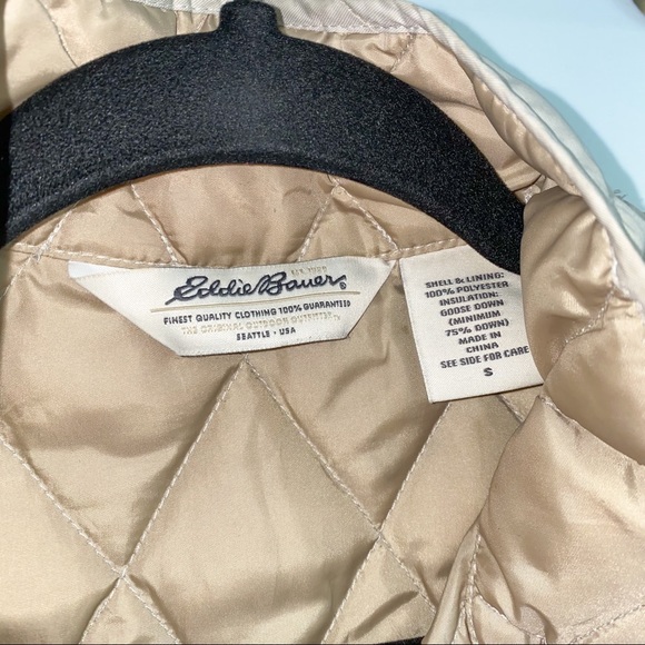 Eddie Bauer Diamond Quilt Goose Down Vest - Picture 5 of 12